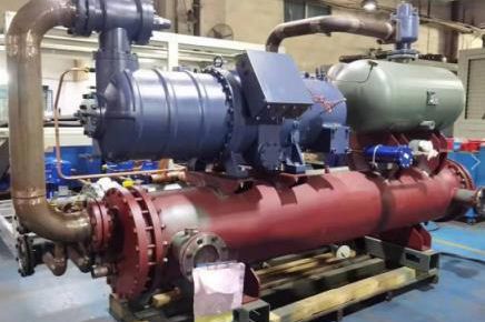 Bomba de calor de agua R1234ZE---Para la planta de procesamiento de alimentos de Unilever